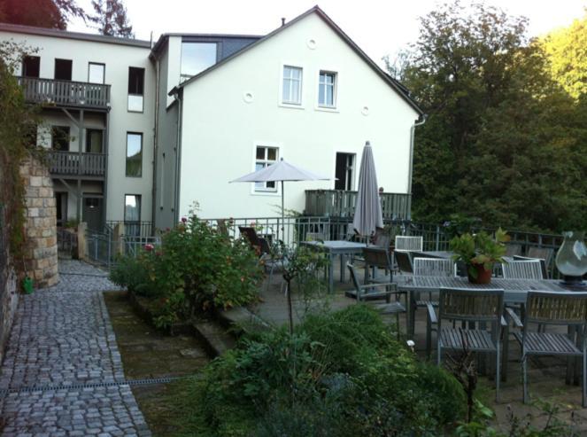 Apartmenthaus Saxonia Bad Schandau Exteriör bild