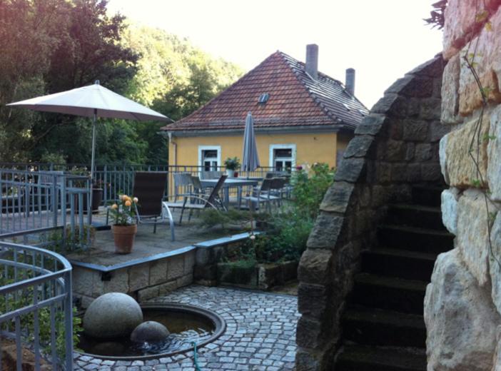 Apartmenthaus Saxonia Bad Schandau Exteriör bild