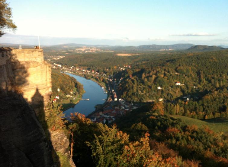 Apartmenthaus Saxonia Bad Schandau Exteriör bild